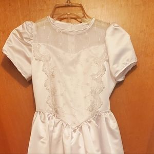 Girl's size 10 First Communion dress